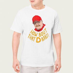 Andy Reid Coach How Bout That D Baby Kansas City Chiefs Football Graphic T-Shirt